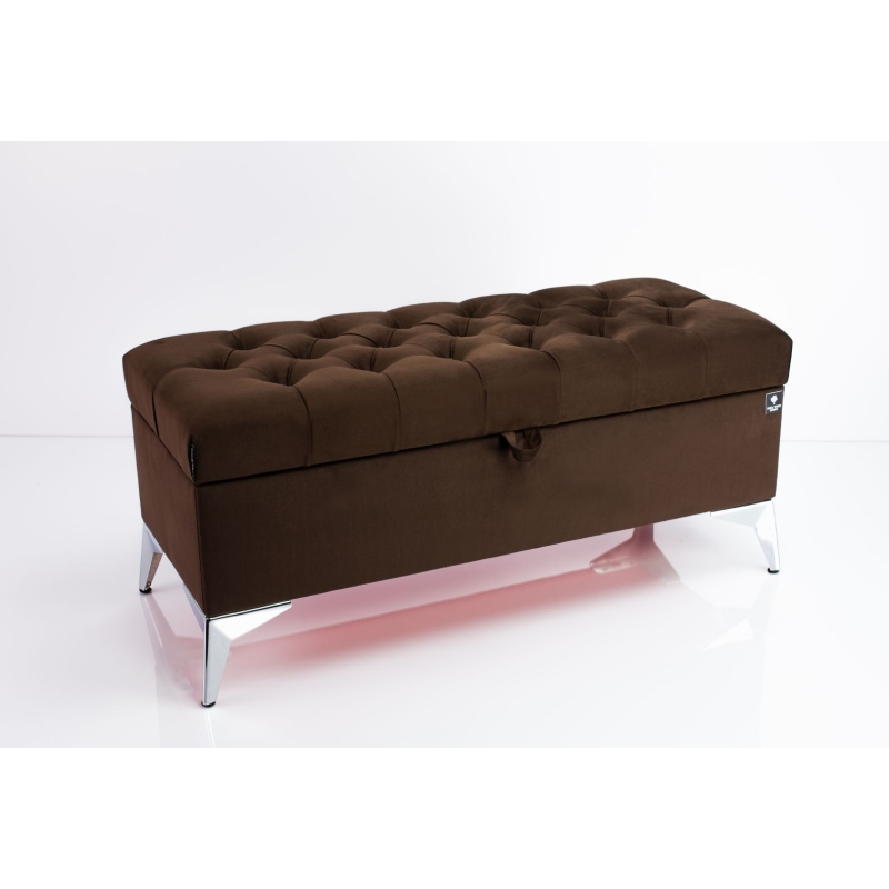 Tufted Storage Bench